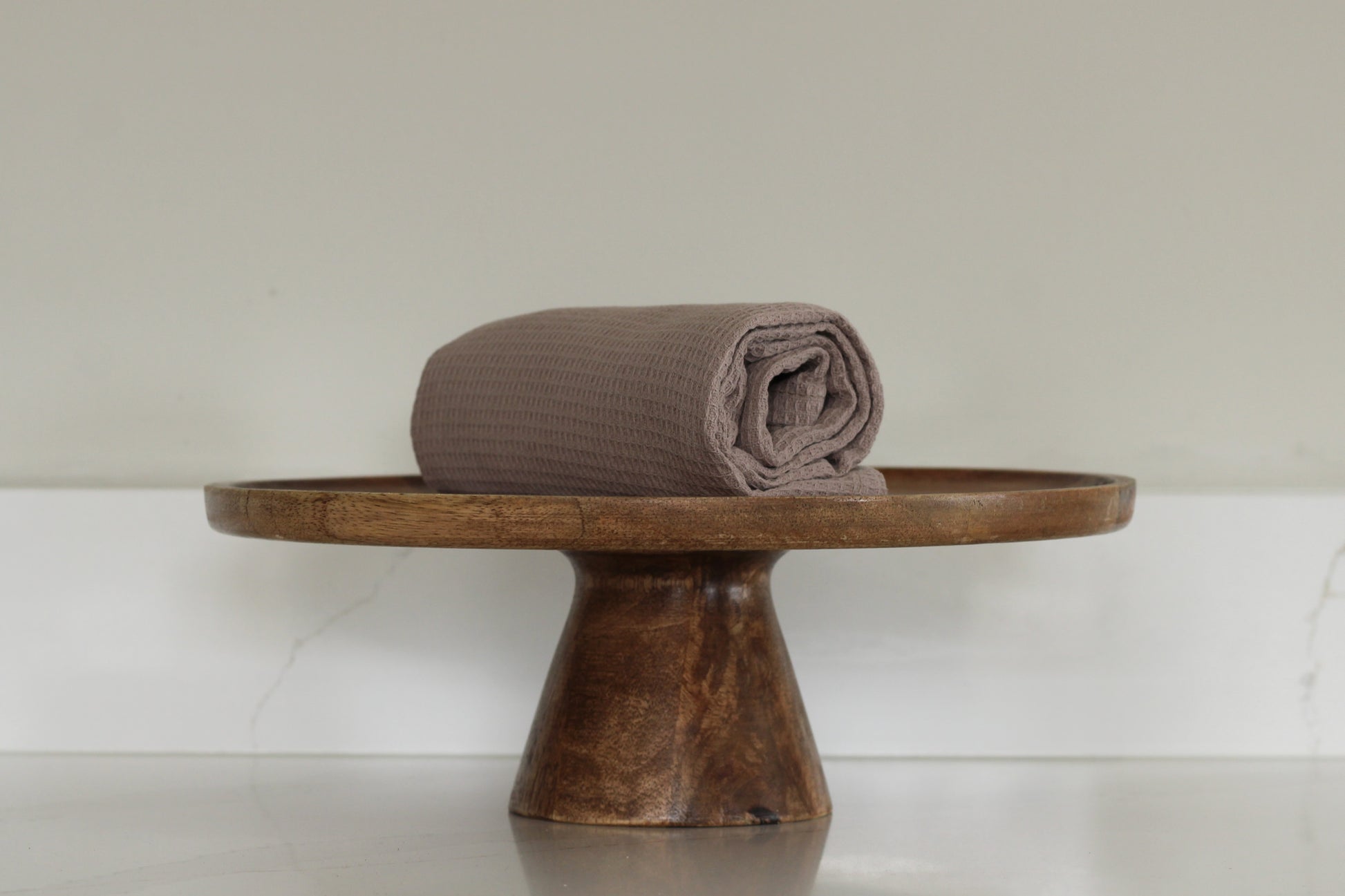 Dark Beige Waffle Tea Towel 42x63cm