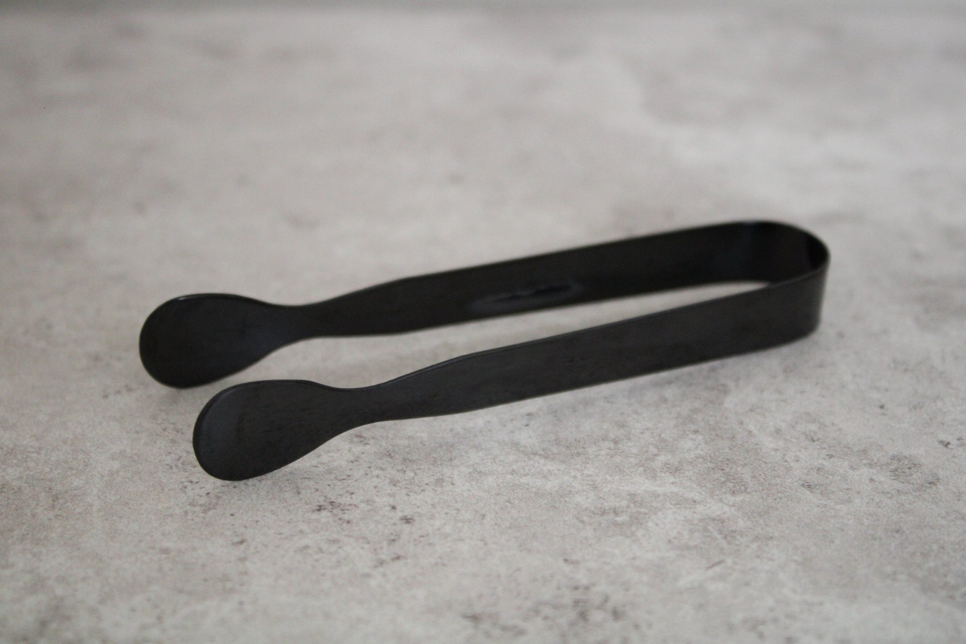 Black Small Stainless Steel Serving Tongs - 11cm BSST11