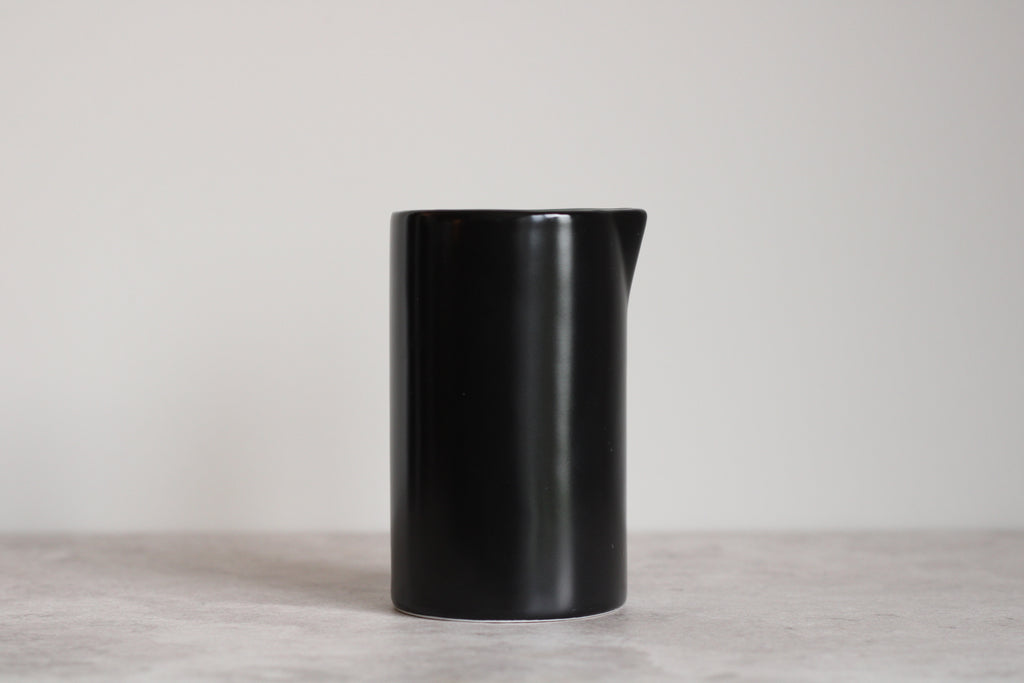 Black Ceramic Jug (tall)