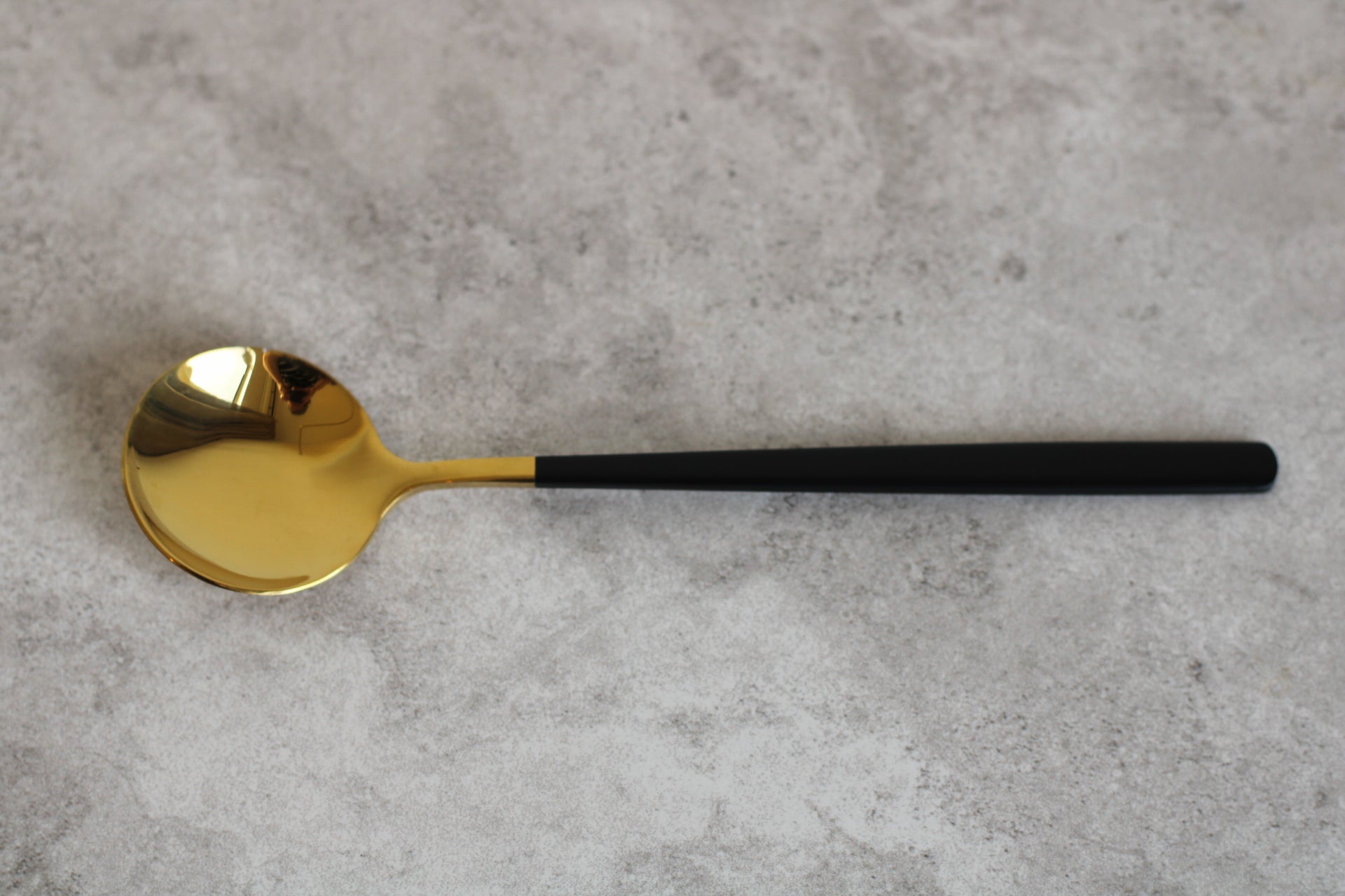 Black Gold Dip Spoon 17cm
