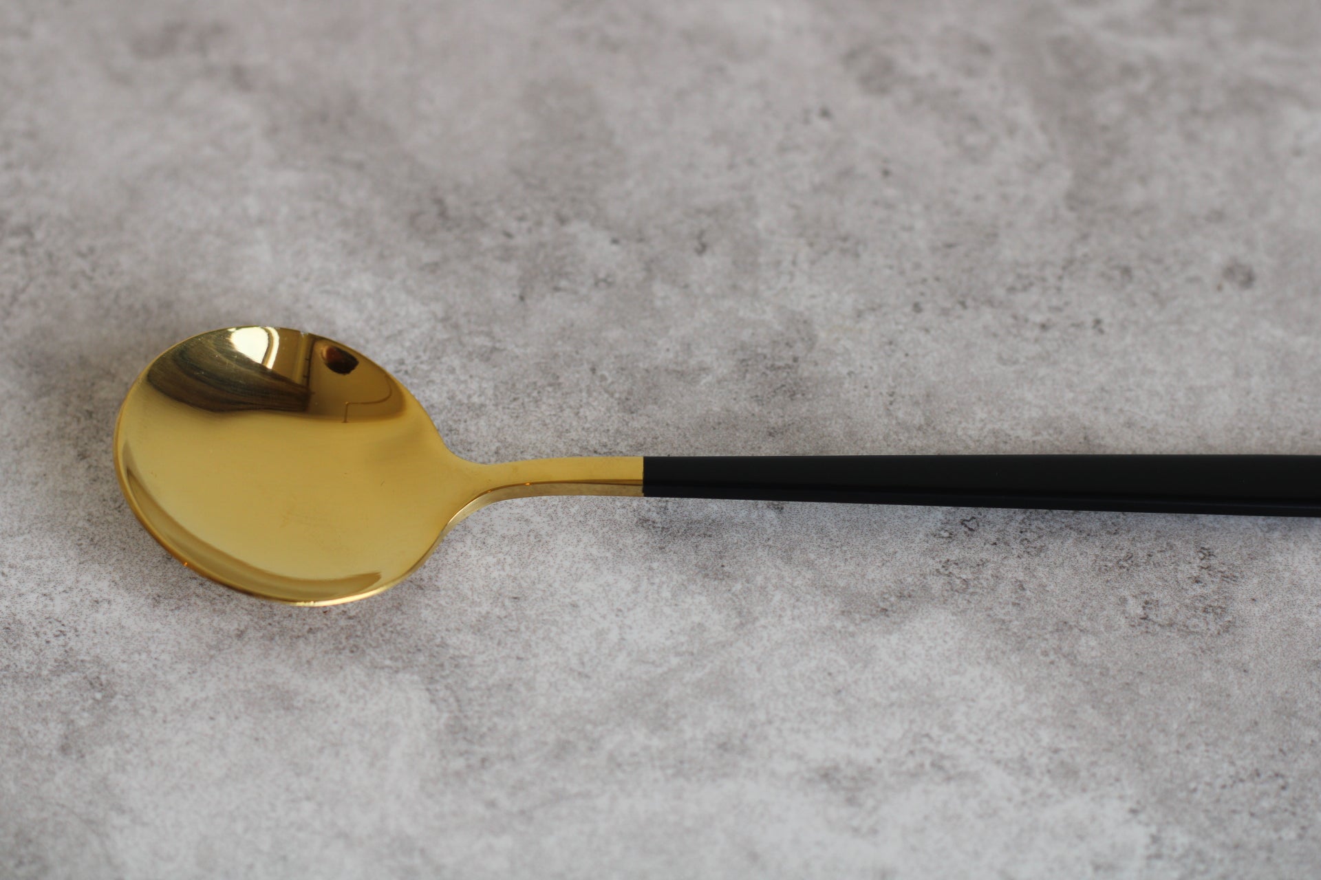 Black Gold Dip Spoon 17cm