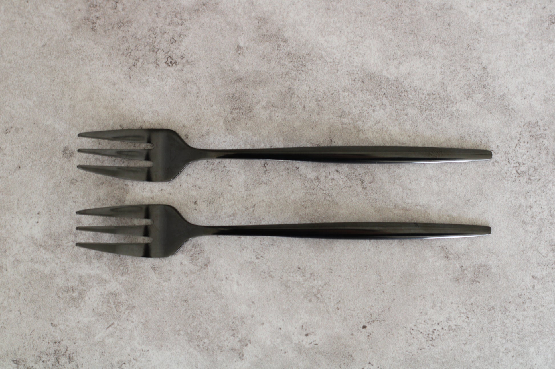 Black Snack Forks - 13cm set of 2