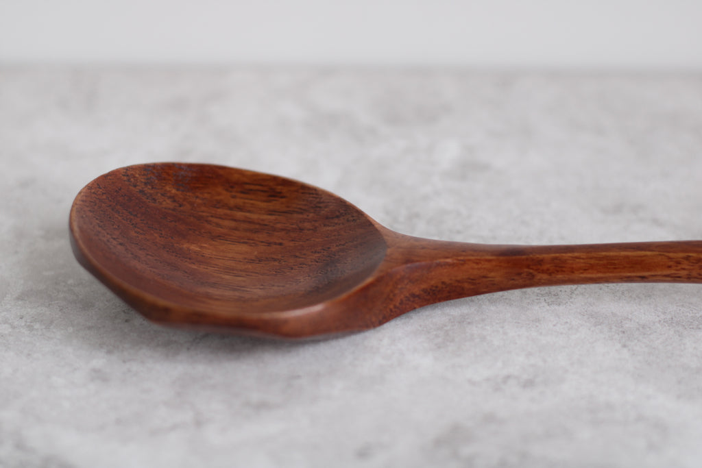 Bamboo Wood Serving Spoon Extra Large - 28x8cm