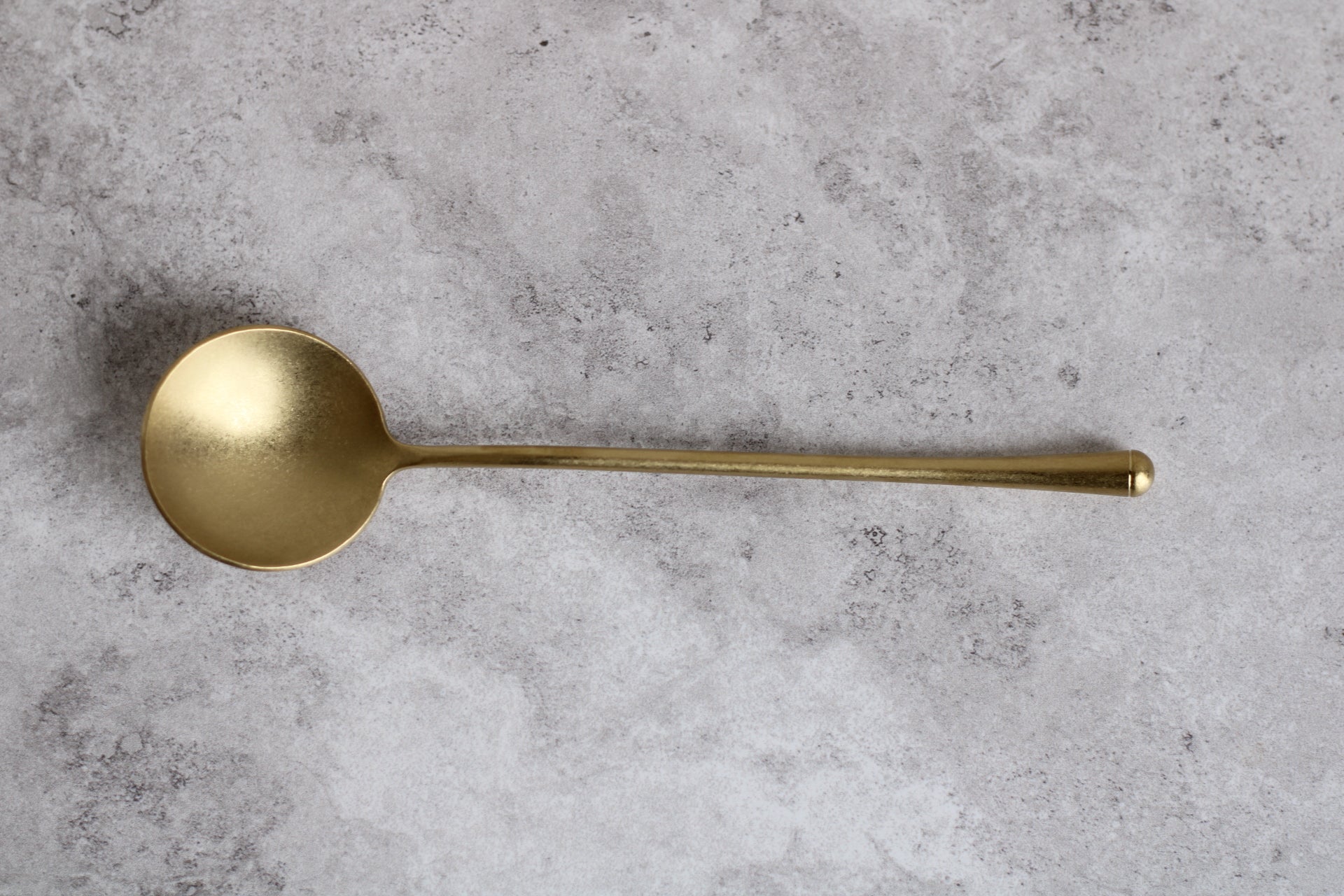 Gold Premium Dip Spoon Stainless Steel - 18x4.5cm