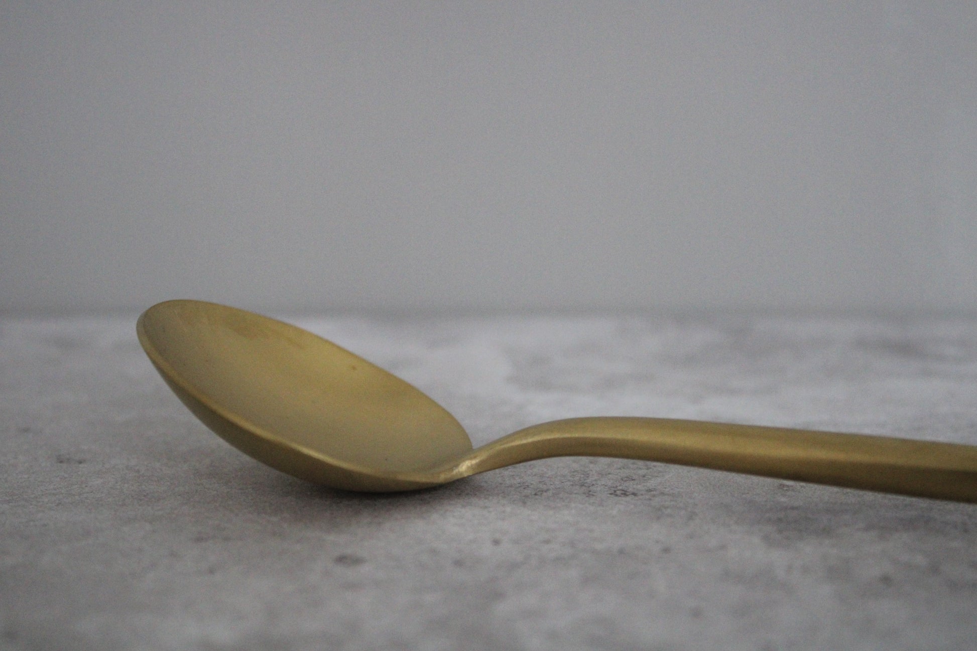 Gold Stainless Steel Serving Spoon 22x5cm