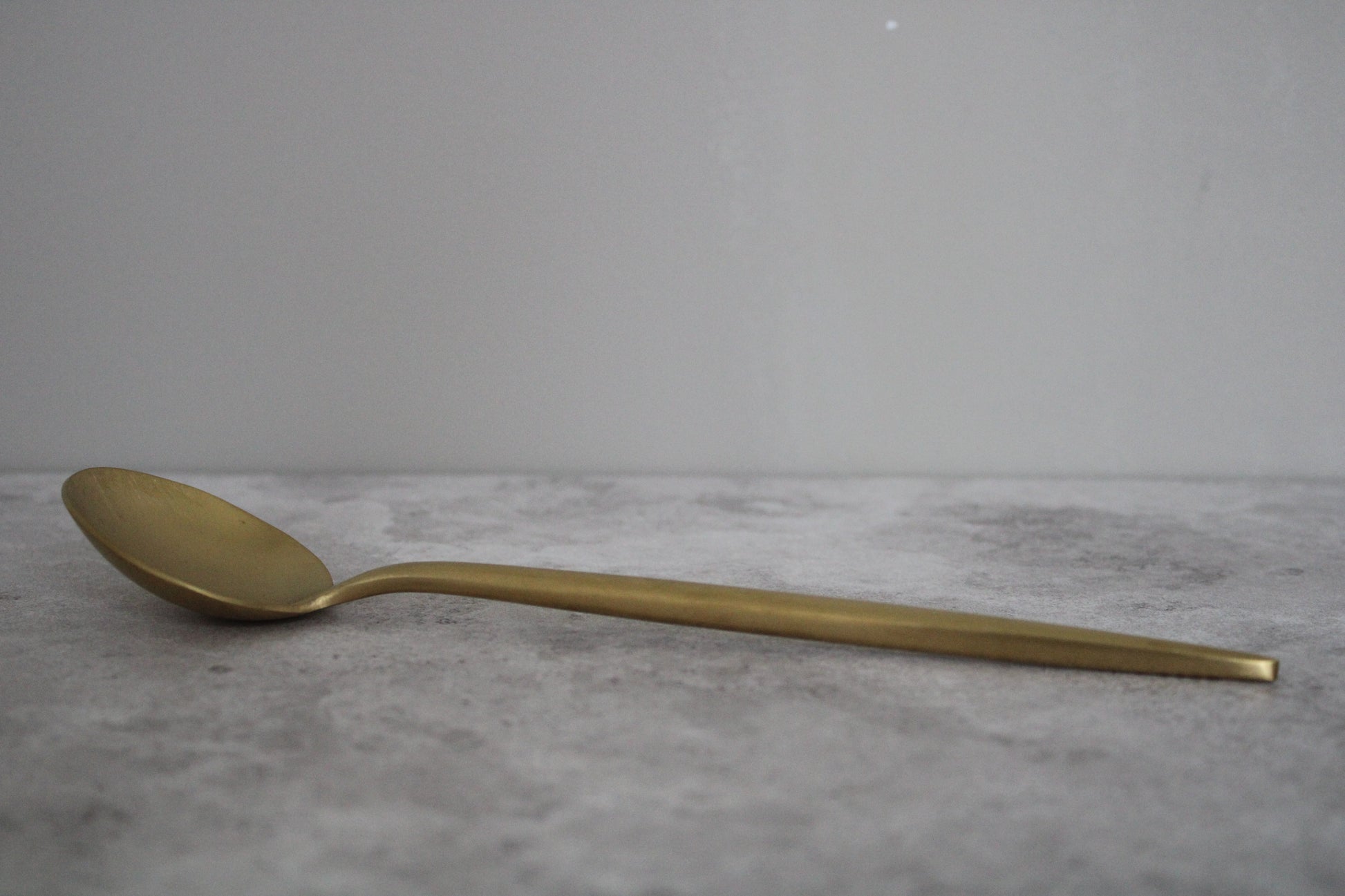 Gold Stainless Steel Serving Spoon 22x5cm