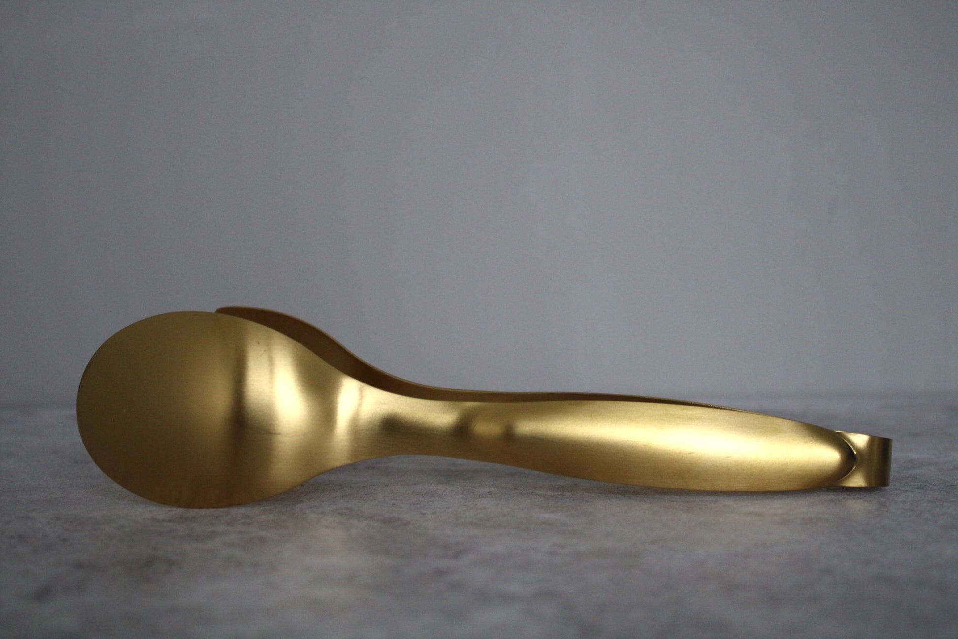 Gold Stainless Steel Serving Tongs - 20cm
