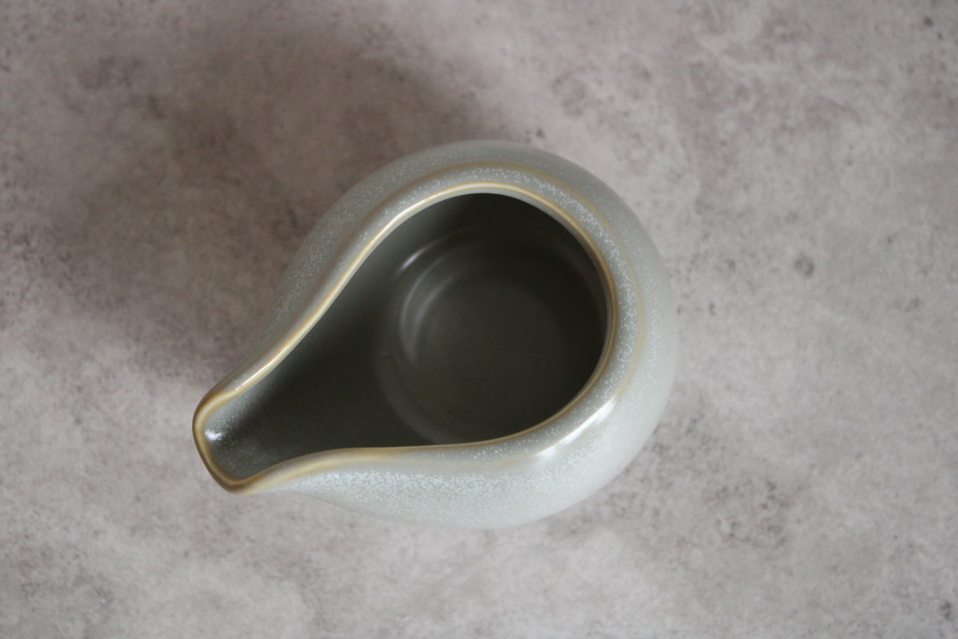 Individual Beige Ceramic Jug (short)