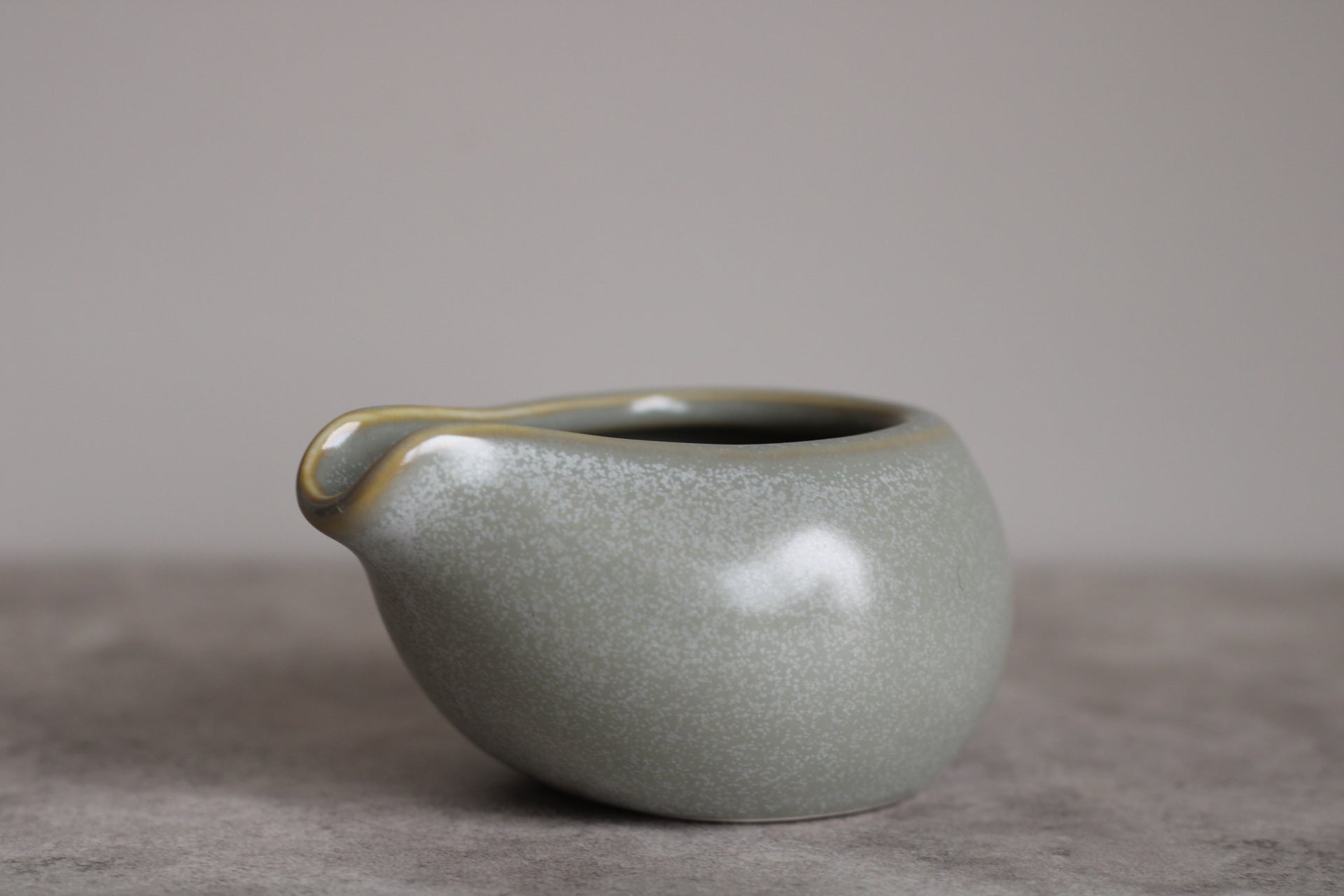Individual Beige Ceramic Jug (short)