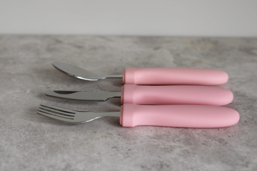 Blush Pink Children's 3 piece cutlery set