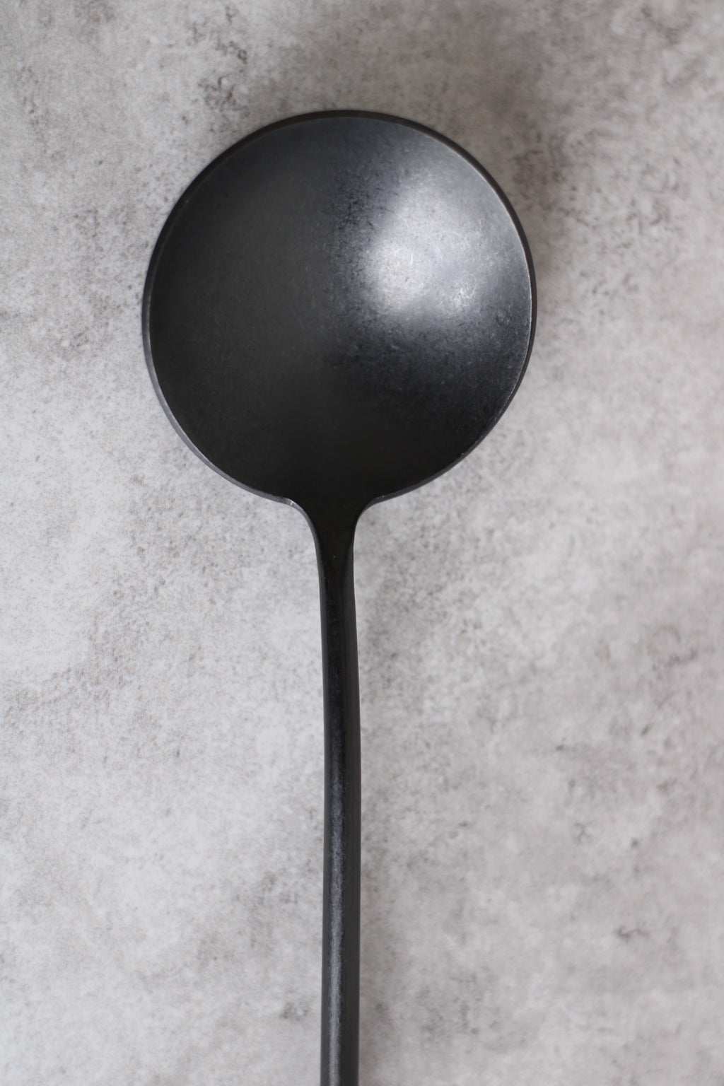 Black Premium Dip Spoon Stainless Steel - 18x4.5cm