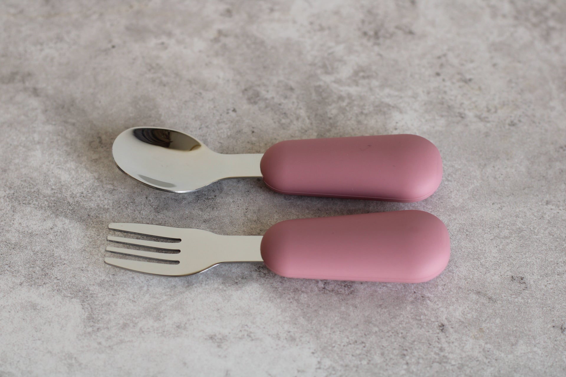 Berry Pink 2 Piece Children's Cutlery Set